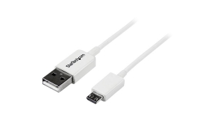StarTech.com 2 m witte micro USB-kabel A naar micro B