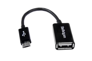 StarTech.com Micro-USB-naar-USB-OTG-hostadapter M/F 12 cm