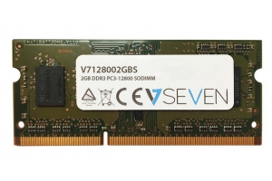 V7 V7128002GBS geheugenmodule 2 GB 1 x 2 GB DDR3 1600 MHz