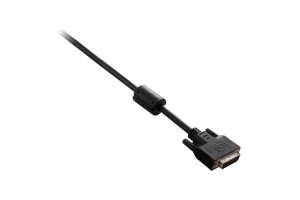 V7 V7E2DVI-03M-BLK DVI kabel 3 m DVI-D Zwart
