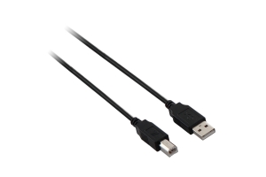 V7 V7E2USB2AB-1.8M USB-kabel 1,8 m USB 2.0 USB A USB B Zwart