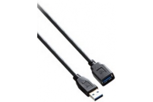V7 V7E2USB3EXT-1.8M USB-kabel 1,8 m USB 3.2 Gen 1 (3.1 Gen 1) USB A Zwart
