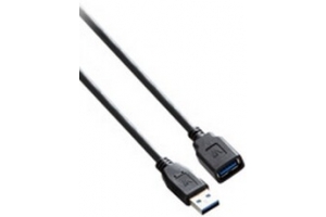 V7 V7E2USB3EXT-1.8M USB-kabel USB 3.2 Gen 1 (3.1 Gen 1) 1,8 m USB A Zwart