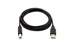 V7 V7USB2AB-02M-1E USB-kabel 2 m USB 1.0 USB A USB B Zwart