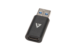 V7 V7USB3AC tussenstuk voor kabels USB A USB C Zwart