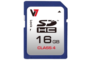 V7 VASDH16GCL4R-2E flashgeheugen 16 GB SDHC Klasse 4