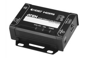 ATEN VE801R audio/video extender AV-receiver Zwart