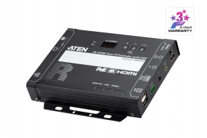 ATEN VE8952R audio/video extender AV-receiver Zwart