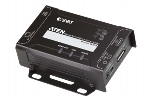 ATEN VE901R audio/video extender AV-receiver Zwart