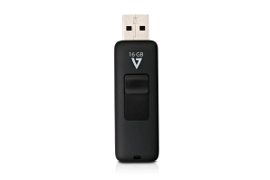 V7 VF216GAR-3E USB flash drive 16 GB USB Type-A 2.0 Zwart