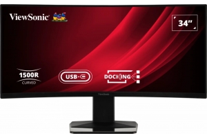 Viewsonic Display VG3419C computer monitor 86,4 cm (34") 3440 x 1440 Pixels UltraWide Quad HD LED Zwart