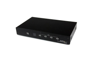 StarTech.com 4-poort VGA Audio Video Schakelaar met Bediening via RS232