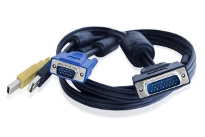 ADDER VSCD6 toetsenbord-video-muis (kvm) kabel Zwart 1,8 m