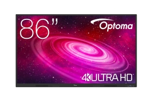 Optoma 1861RK interactief whiteboard 2,18 m (86") 3840 x 2160 Pixels Touchscreen Zwart HDMI