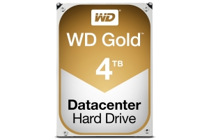 Western Digital Gold interne harde schijf 4 TB 7200 RPM 128 MB 3.5" SATA III
