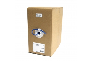 StarTech.com Bulkrol Cat 5e Ethernet kabel - CMR geclassificeerd - 304,8 m - massief - blauw