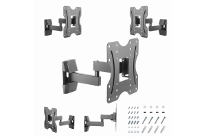 Gembird WM-42ST-01 tv-bevestiging 106,7 cm (42") Zwart