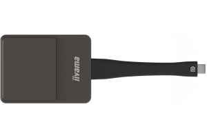 iiyama WP D002C Smart TV-dongle USB 4K Ultra HD Zwart, Zilver