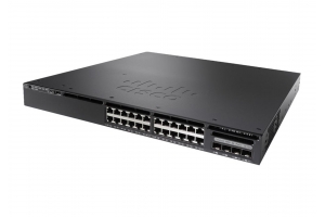 Cisco Catalyst WS-C3650-24PD-S netwerk-switch Managed L3 Gigabit Ethernet (10/100/1000) Power over Ethernet (PoE) 1U Zwart