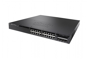 Cisco WS-C3650-24PDM-L netwerk-switch Managed L2 Gigabit Ethernet (10/100/1000) Power over Ethernet (PoE) 1U Zwart