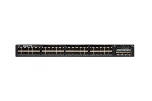 Cisco Catalyst WS-C3650-48FQ-E netwerk-switch Managed L3 Gigabit Ethernet (10/100/1000) Power over Ethernet (PoE) 1U Zwart