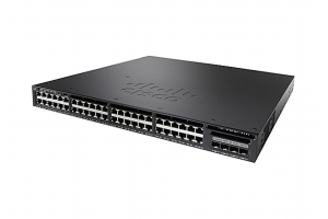 Cisco Catalyst WS-C3650-48FQ-L netwerk-switch Managed L3 Gigabit Ethernet (10/100/1000) Power over Ethernet (PoE) 1U Zwart