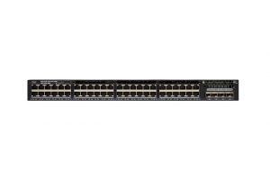 Cisco Catalyst WS-C3650-48PD-E netwerk-switch Managed L3 Gigabit Ethernet (10/100/1000) Power over Ethernet (PoE) 1U Zwart