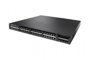 Cisco Catalyst WS-C3650-48PD-L netwerk-switch Managed L3 Gigabit Ethernet (10/100/1000) Power over Ethernet (PoE) 1U Zwart