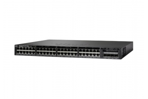 Cisco Catalyst WS-C3650-48PS-L netwerk-switch Managed L3 Gigabit Ethernet (10/100/1000) Power over Ethernet (PoE) 1U Zwart