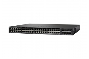 Cisco Catalyst WS-C3650-48PS-S netwerk-switch Managed L3 Gigabit Ethernet (10/100/1000) Power over Ethernet (PoE) 1U Zwart