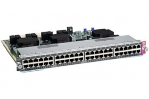 Cisco WS-X4748-RJ45-E= network switch module Fast Ethernet, Gigabit Ethernet