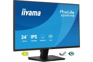 iiyama ProLite X2491HS-B1 computer monitor 60,5 cm (23.8") 1920 x 1080 Pixels Full HD LCD Zwart
