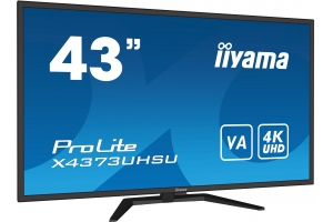 iiyama ProLite X4373UHSU-B1 computer monitor 108 cm (42.5") 3840 x 2160 Pixels 4K Ultra HD Zwart