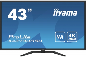 iiyama ProLite X4373UHSU-B1 computer monitor 108 cm (42.5") 3840 x 2160 Pixels 4K Ultra HD Zwart