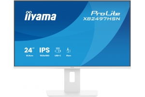 iiyama ProLite XB2497HSN-W1 computer monitor 60,5 cm (23.8") 1920 x 1080 Pixels Full HD LED Wit