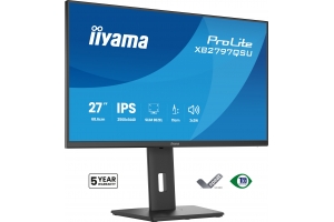 iiyama ProLite XB2797QSU-B1 computer monitor 68,6 cm (27") 2560 x 1440 Pixels Quad HD LED Zwart