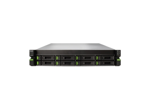 QSAN XCubeNAS XN8008R NAS Rack (2U) Intel® Xeon® D-1527 8 GB DDR4 0 TB QNAP Storage Manager Zwart, Metallic