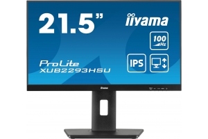 iiyama ProLite XUB2293HSU-B6 computer monitor 54,6 cm (21.5") 1920 x 1080 Pixels Full HD LED Zwart