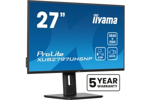iiyama ProLite XUB2797UHSNP-B1 computer monitor 68,6 cm (27") 3840 x 2160 Pixels 4K Ultra HD LED Zwart