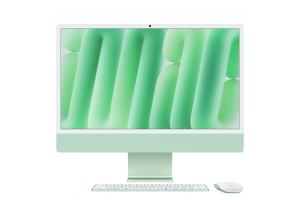 Apple iMac Apple M M4 59,7 cm (23.5") 4480 x 2520 Pixels Alles-in-één-pc 32 GB 2 TB SSD macOS Sequoia Wi-Fi 6E (802.11ax) Groen