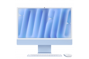 Apple iMac Apple M M4 59,7 cm (23.5") 4480 x 2520 Pixels Alles-in-één-pc 32 GB 512 GB SSD macOS Sequoia Wi-Fi 6E (802.11ax) Blauw