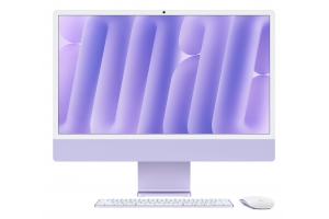 Apple iMac Apple M M4 59,7 cm (23.5") 4480 x 2520 Pixels Alles-in-één-pc 16 GB 256 GB SSD macOS Sequoia Wi-Fi 6E (802.11ax) Paars