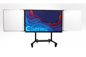C-series 75 inch elektrisch hoogte verstelbaar 5-vlaks verrijdbaar